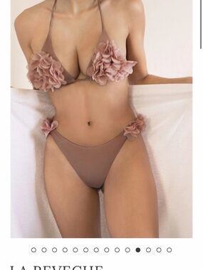 La Reveche Shyna Bikini Set in Dusty Rose